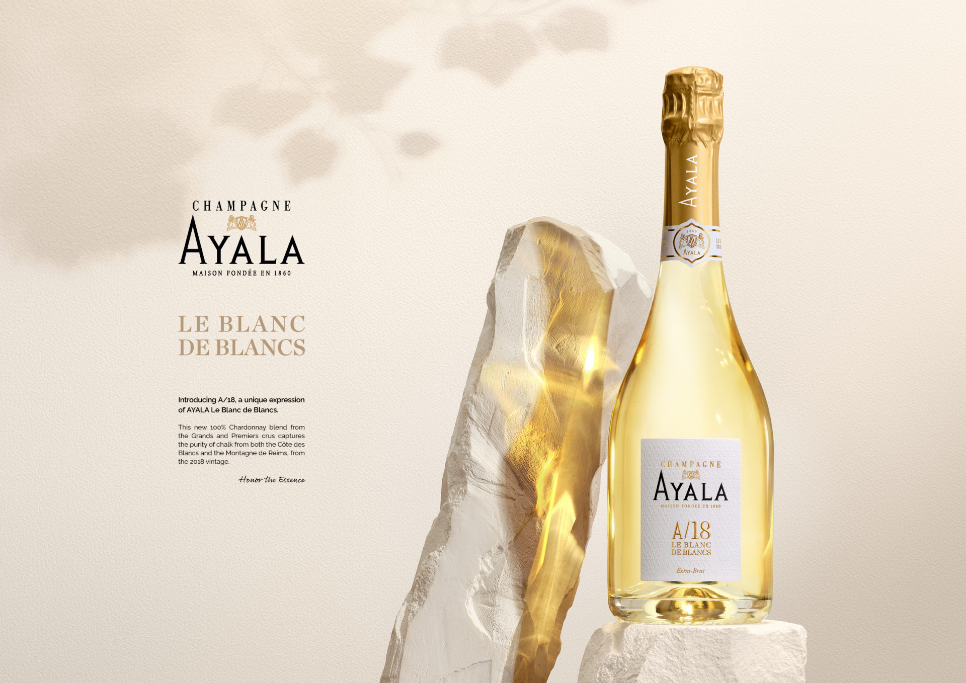 Publicité Champagne Ayala Epoque Studio